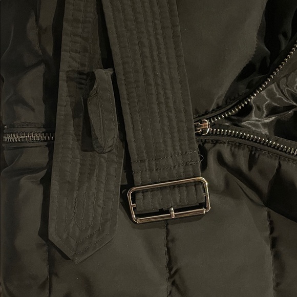 Massimo Dutti Black Puffer Coat - Picture 3 of 3